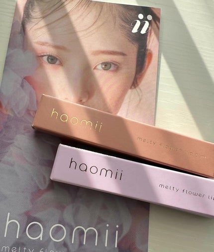 Melty flower lip tint/haomii/口紅を使ったクチコミ(4枚目)