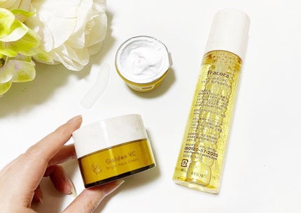 ゴールデンVC ブライト カプセルドリップ/fracora/化粧水を使ったクチコミ(1枚目)