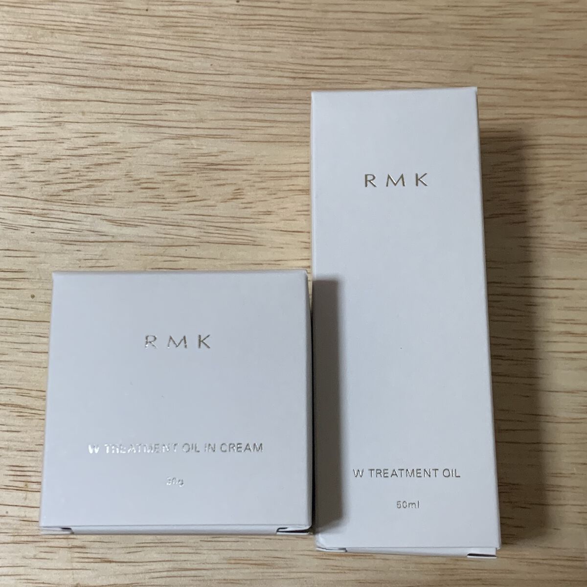 Wトリートメント オイルインクリーム/RMK/フェイスクリームを使ったクチコミ（2枚目）