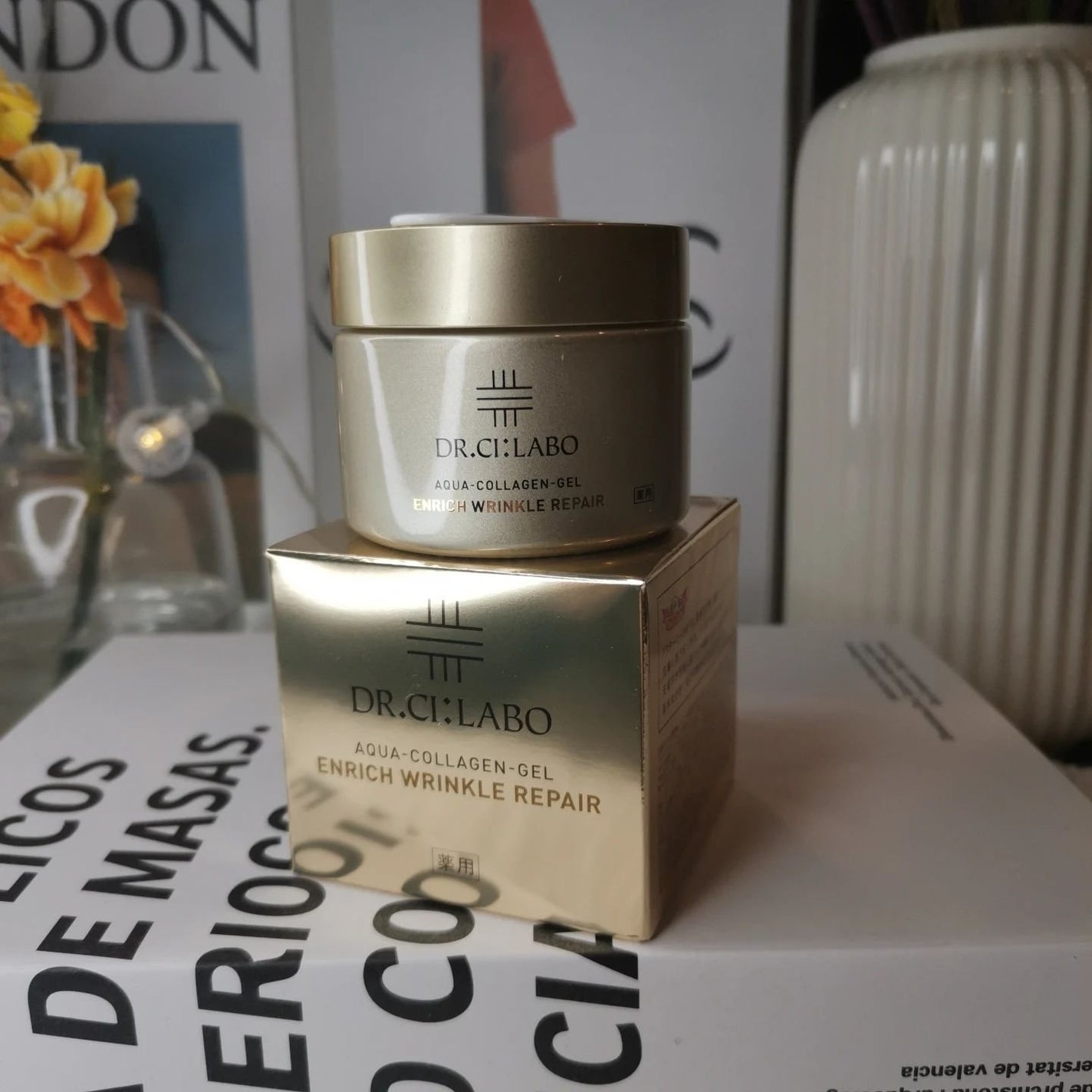 薬用アクアコラーゲンゲル エンリッチリンクルリペア/ドクターシーラボⓇ/フェイスクリームを使ったクチコミ(1枚目)