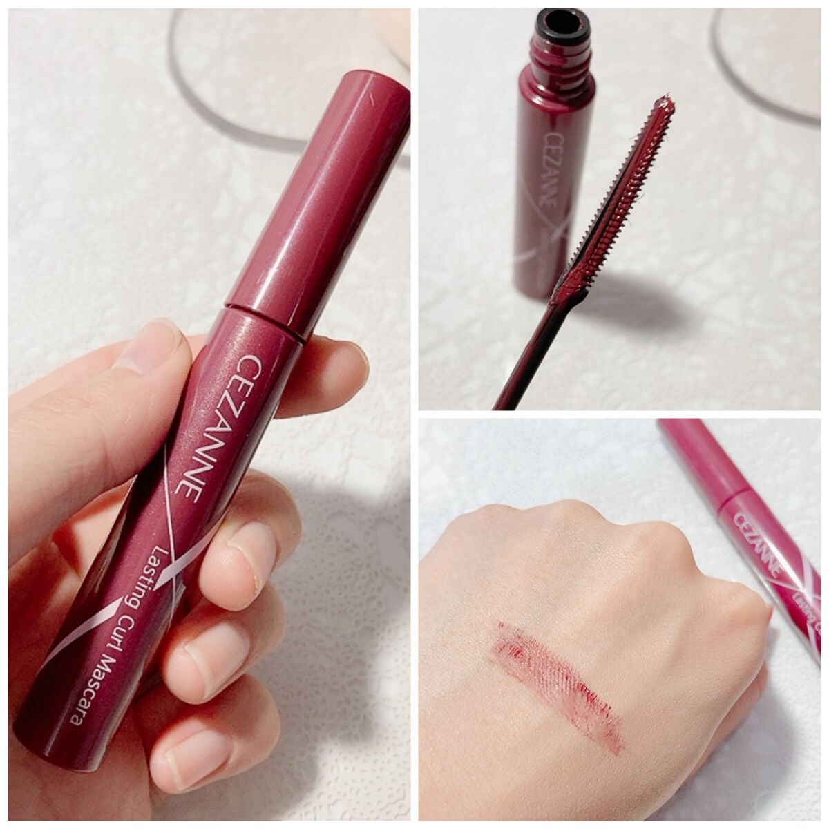 耐久カールマスカラ/CEZANNE/マスカラを使ったクチコミ(3枚目)