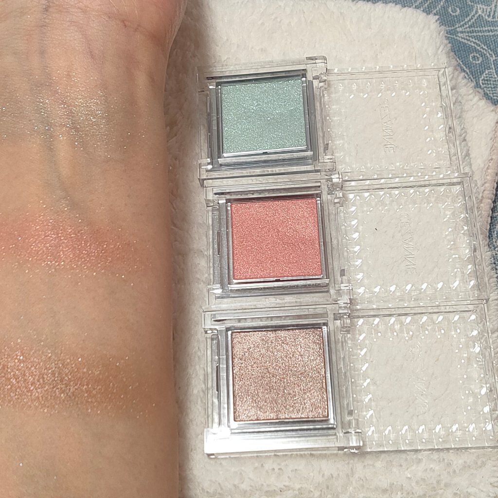 シングルカラーアイシャドウ/CEZANNE/単色アイシャドウを使ったクチコミ(2枚目)