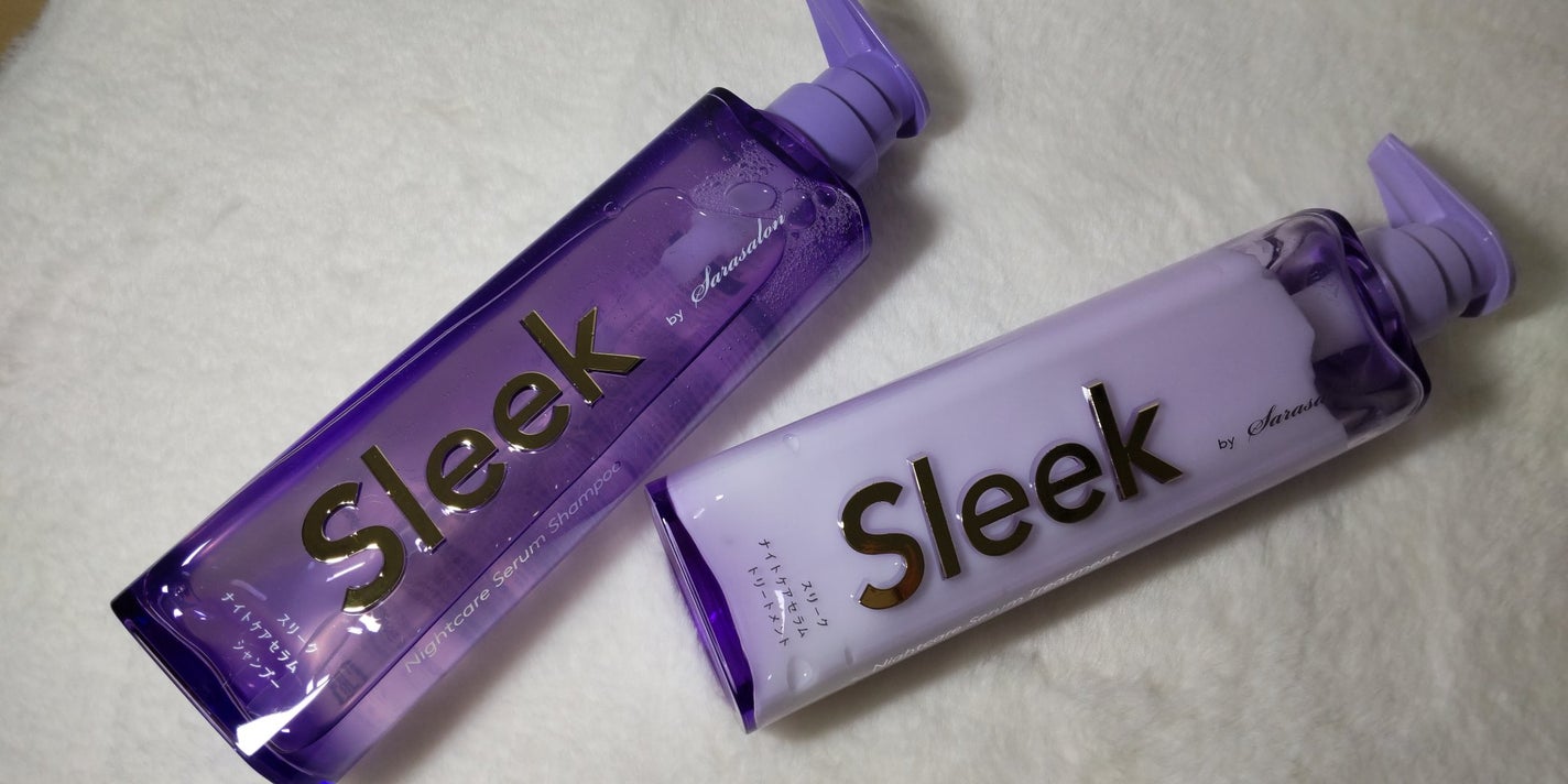 スリークバイサラサロン ナイトケアセラム シャンプー/トリートメント/スリーク by サラサロン/市販シャンプーを使ったクチコミ(1枚目)