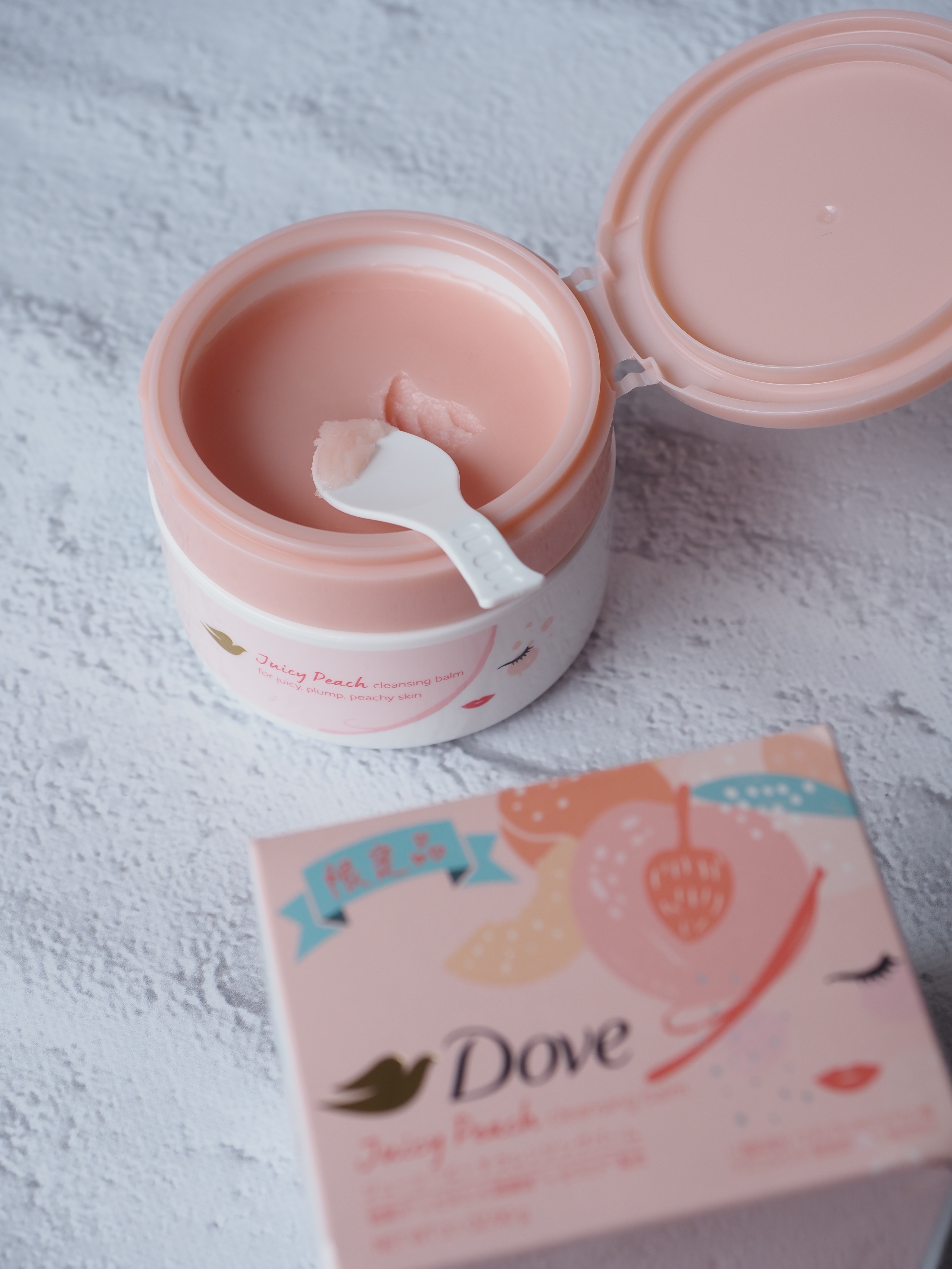  クレンジングバーム ジューシーピーチ/ダヴ/クレンジングバームを使ったクチコミ（2枚目）