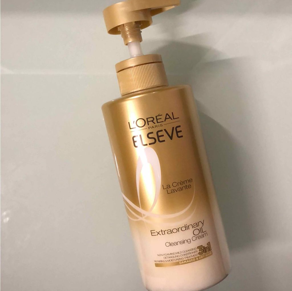 エクストラオーディナリー オイル ラ クレム ラヴォン クレンジング クリーム しっとり/ロレアル パリ/頭皮クレンジングを使ったクチコミ(1枚目)