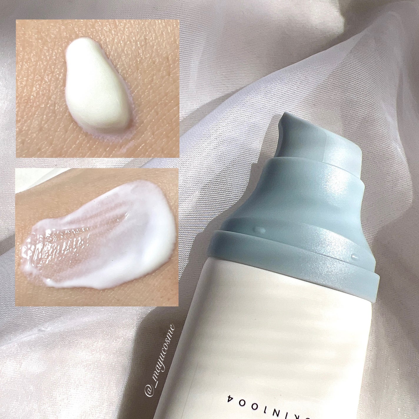 ヒアルーシカ ウォーターフィット サンセラム/SKIN1004/日焼け止めローションを使ったクチコミ(2枚目)