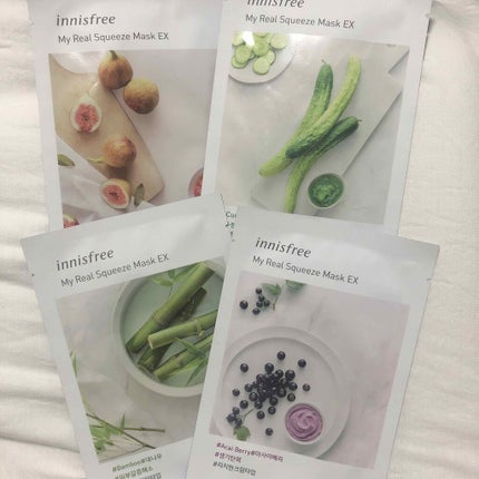 マイリアル スクイーズ マスクシート/innisfree/シートマスク・パックを使ったクチコミ(1枚目)