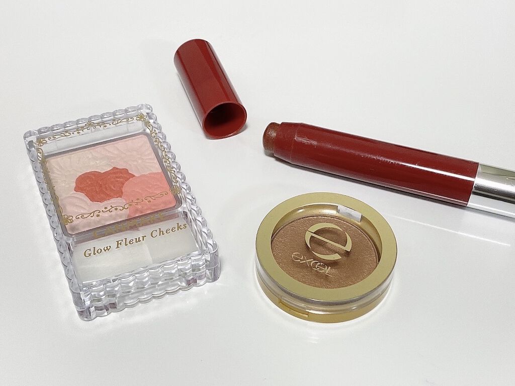 グロウフルールチークス/キャンメイク/パウダーチークを使ったクチコミ（1枚目）