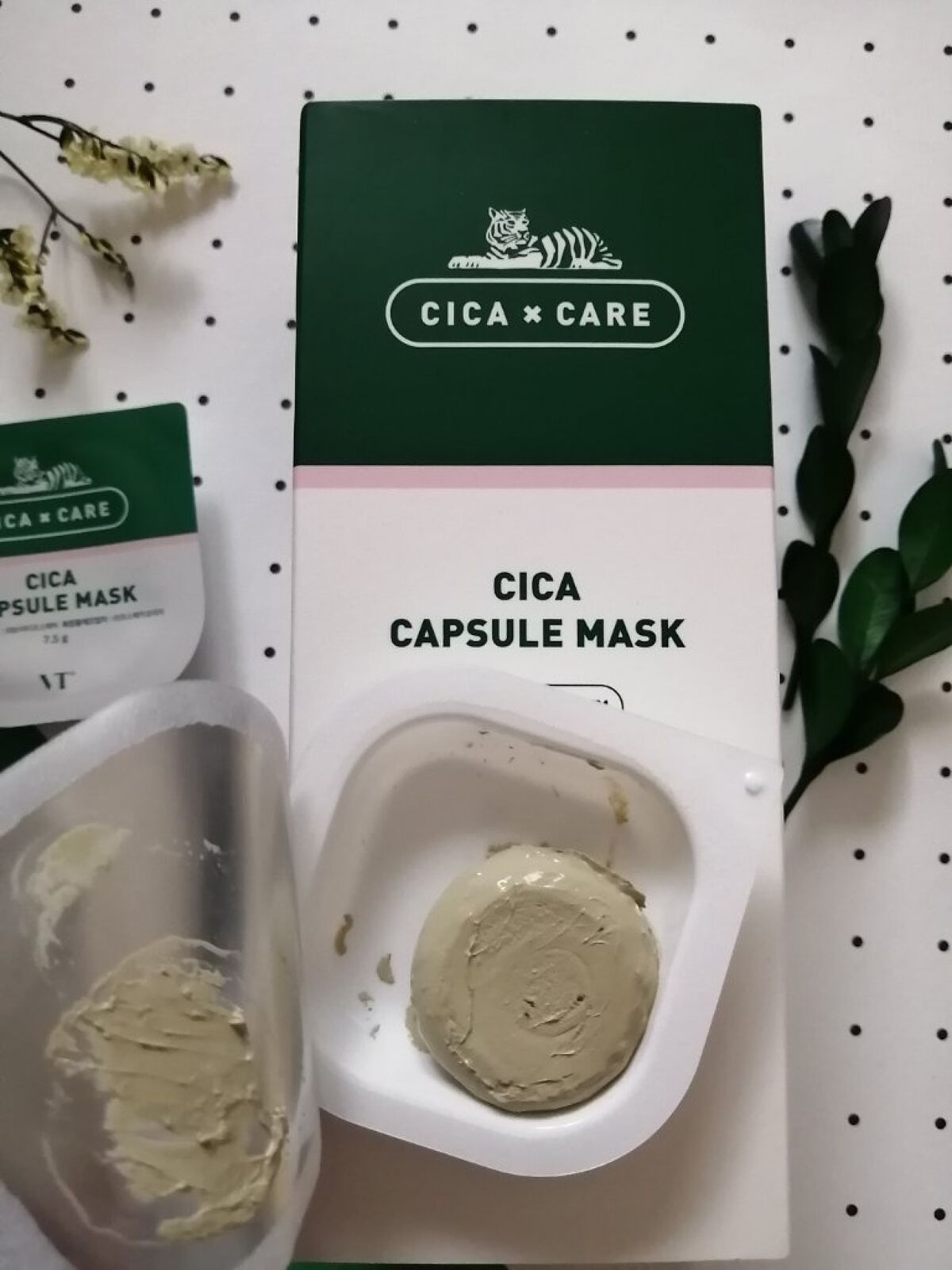 CICA カプセルマスク/VT/洗い流すパック・マスクを使ったクチコミ（2枚目）