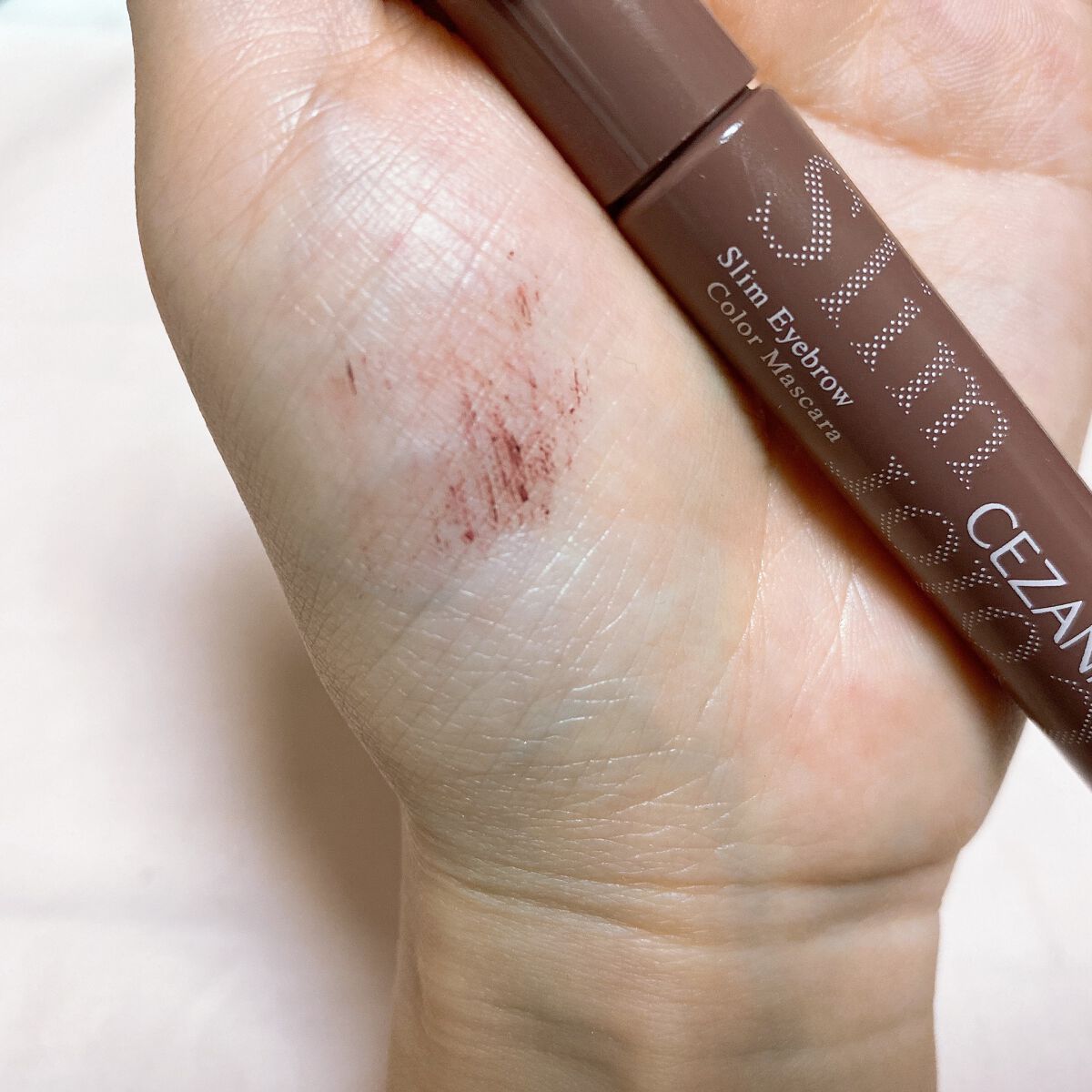極細アイブロウマスカラ/CEZANNE/眉マスカラを使ったクチコミ(4枚目)