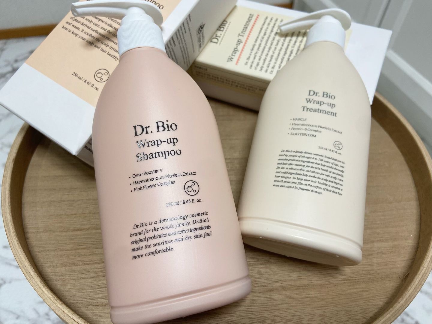 ラップアップシャンプー/トリートメント トリートメント750ml/Dr.Bio/市販シャンプーを使ったクチコミ（2枚目）