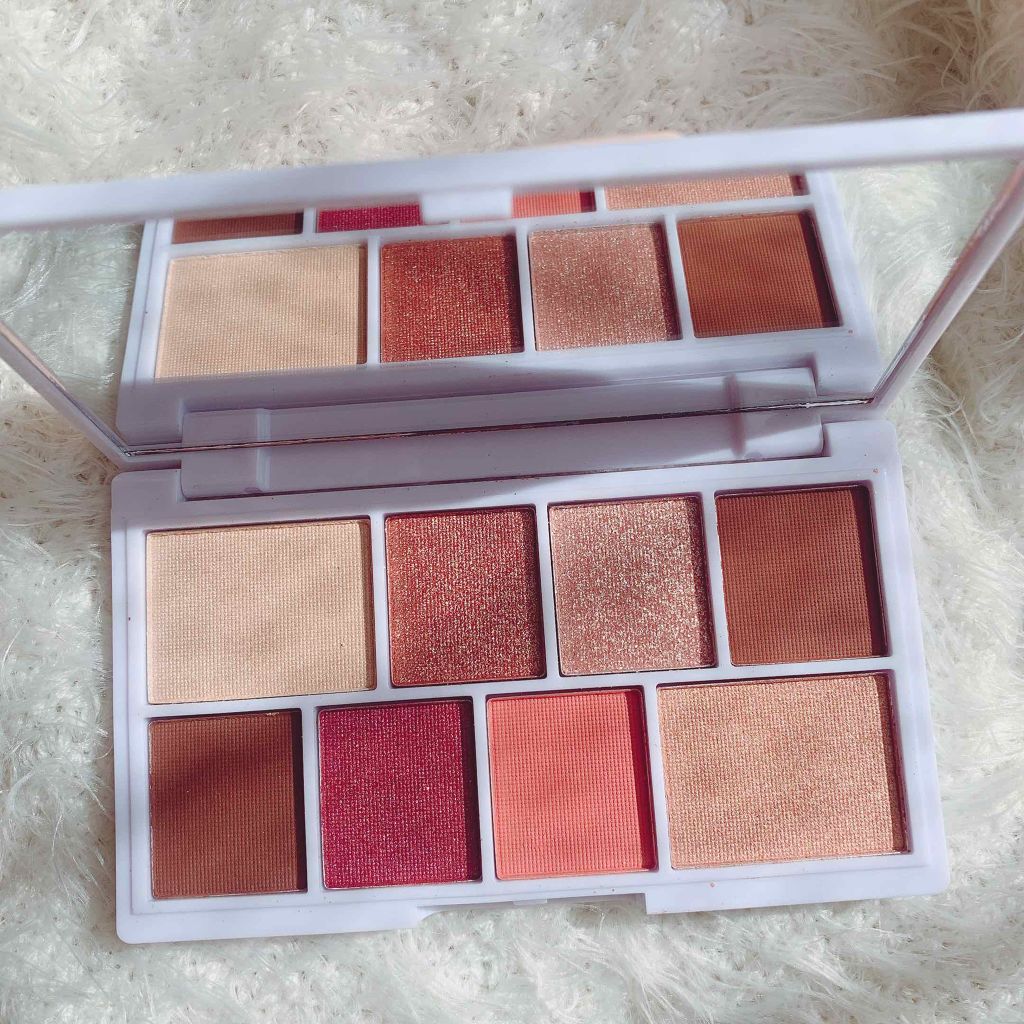 ミニチョコレートアイシャドウパレット/MAKEUP REVOLUTION/アイシャドウパレットを使ったクチコミ(2枚目)