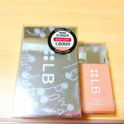 シームレスリキッドファンデーション/LB/リキッドファンデーションを使ったクチコミ(1枚目)