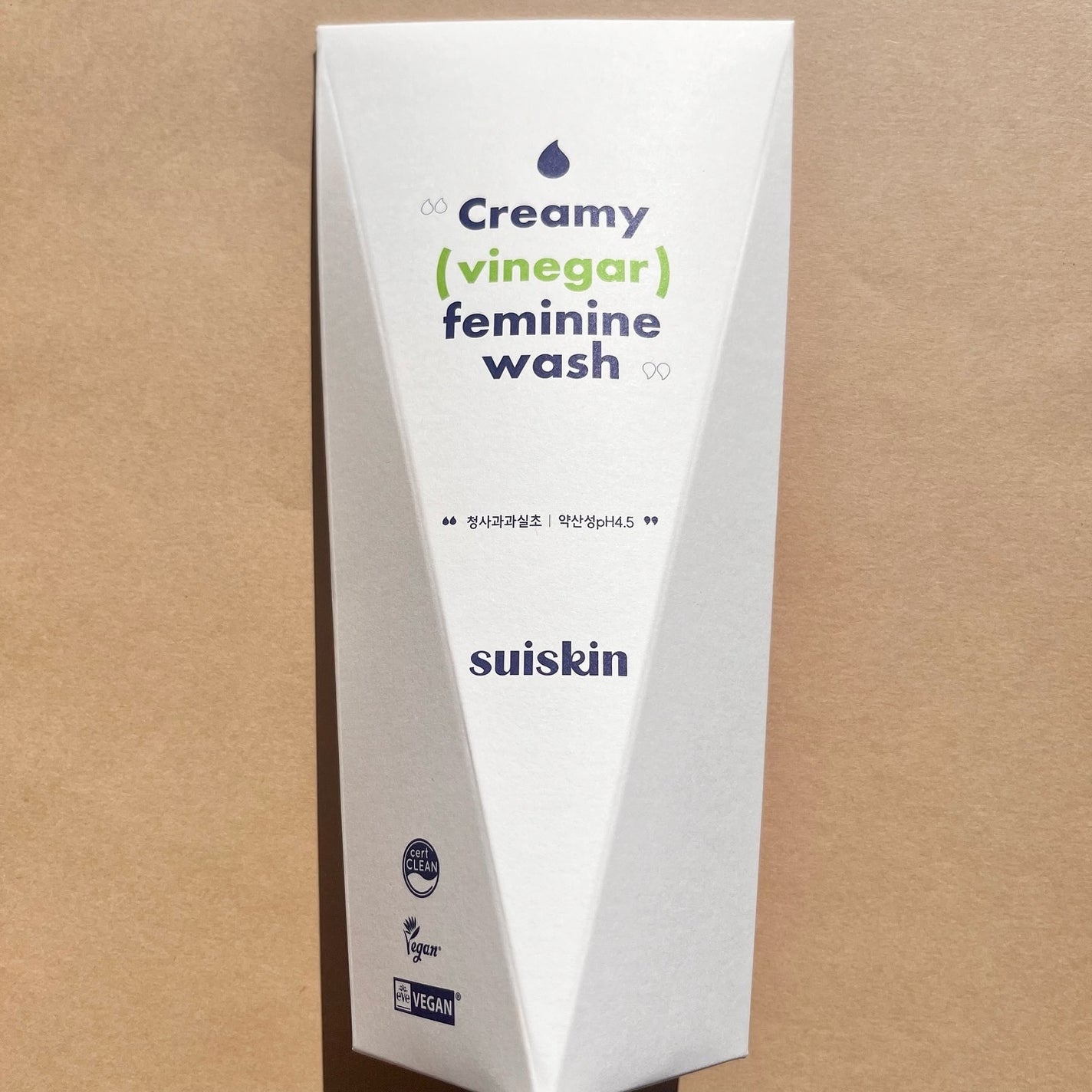 クリーミービネガーフェミニンウォッシュ/suiskin/ボディソープを使ったクチコミ(4枚目)