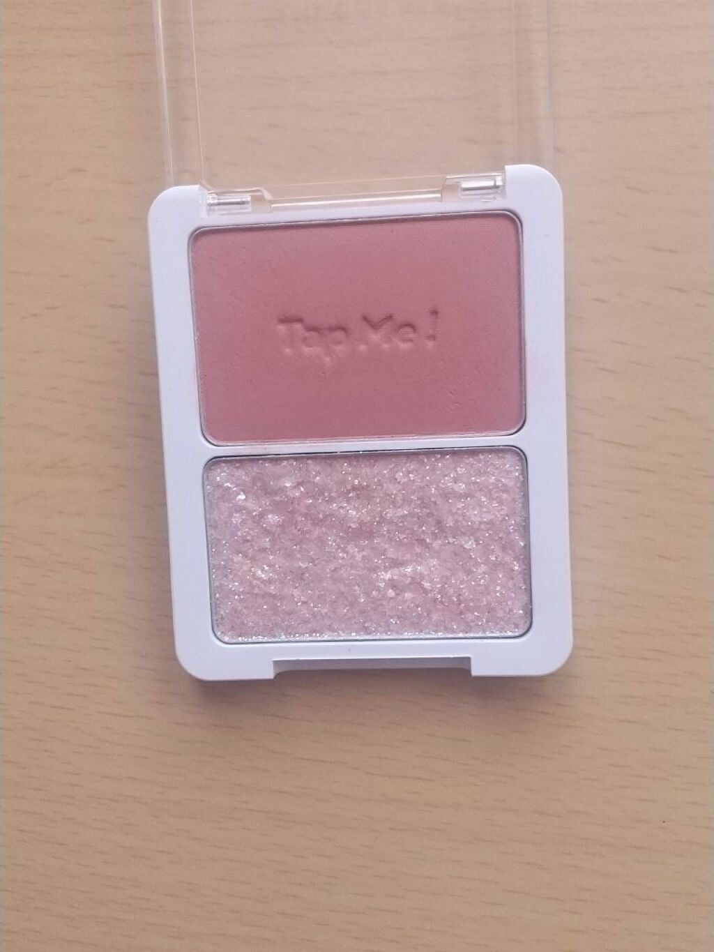 タップミー パレットデュオ/unleashia/アイシャドウパレットを使ったクチコミ(1枚目)