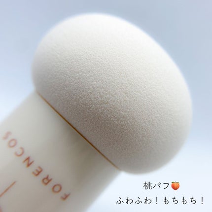 ベアブラッシャー パフ付き/フォレンコス/パウダーチークを使ったクチコミ(3枚目)