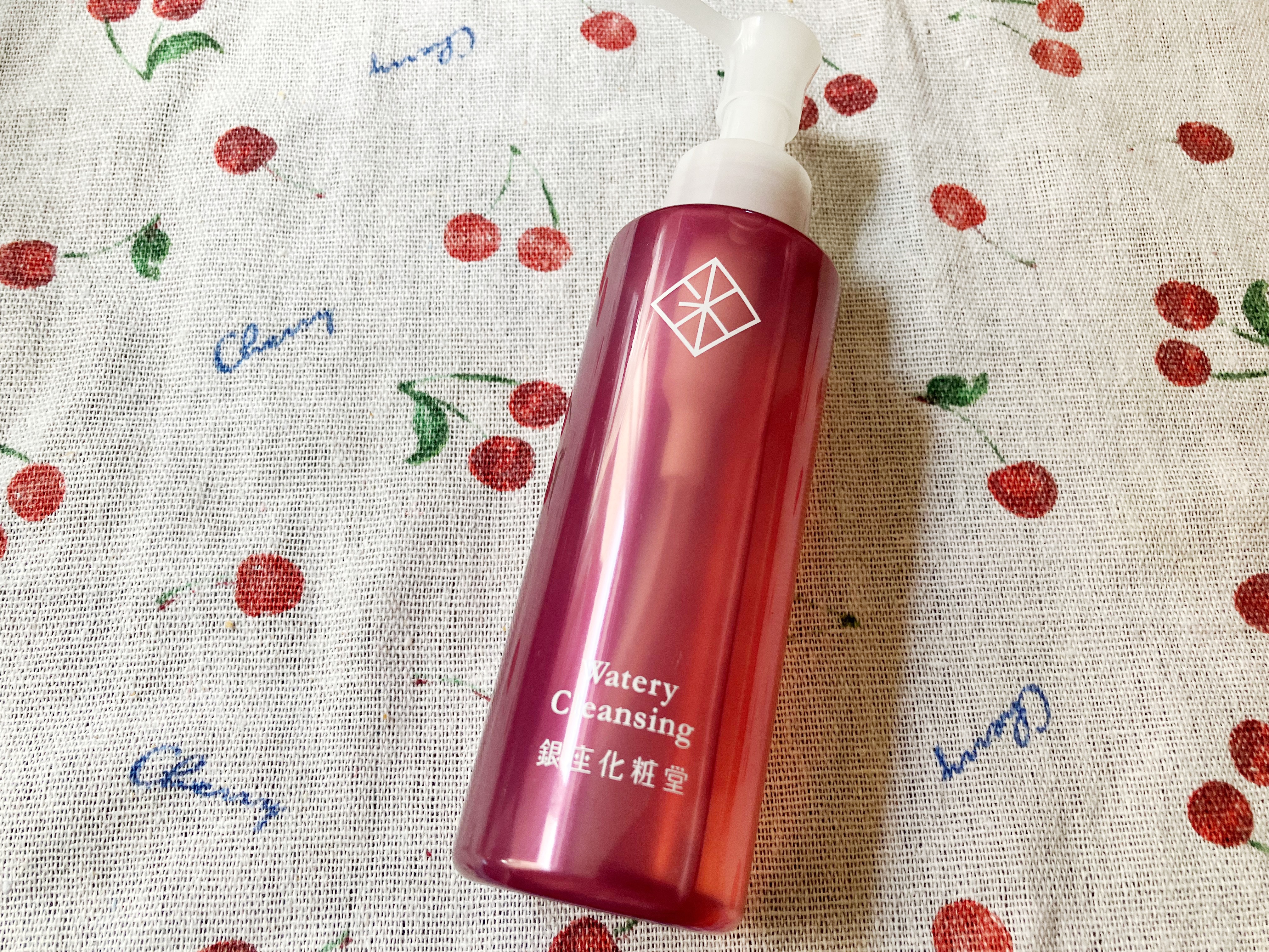 ウォータリークレンジング/銀座化粧堂/クレンジングウォーターを使ったクチコミ（1枚目）