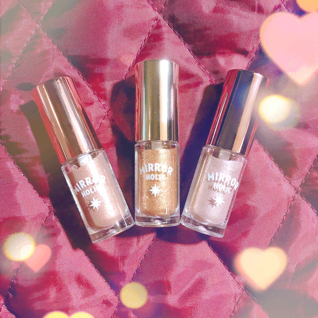 タイニートゥインクル ミラーホリックオーナメント/ETUDE/リキッドアイシャドウを使ったクチコミ(2枚目)