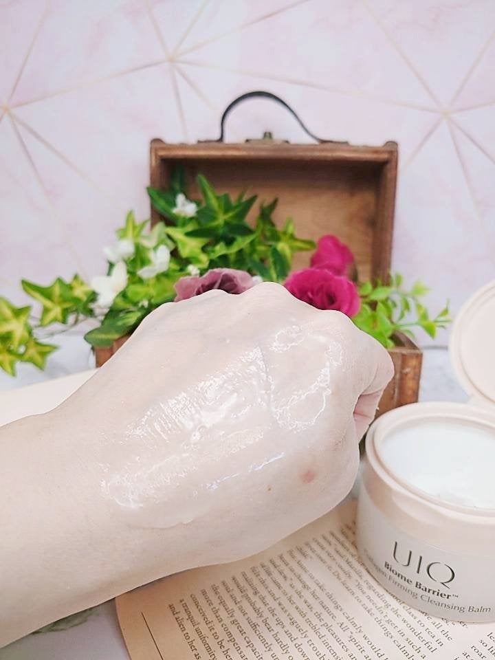 バイオームバリアコラーゲンファーミングクレンジングバーム/UIQ/クレンジングバームを使ったクチコミ(4枚目)