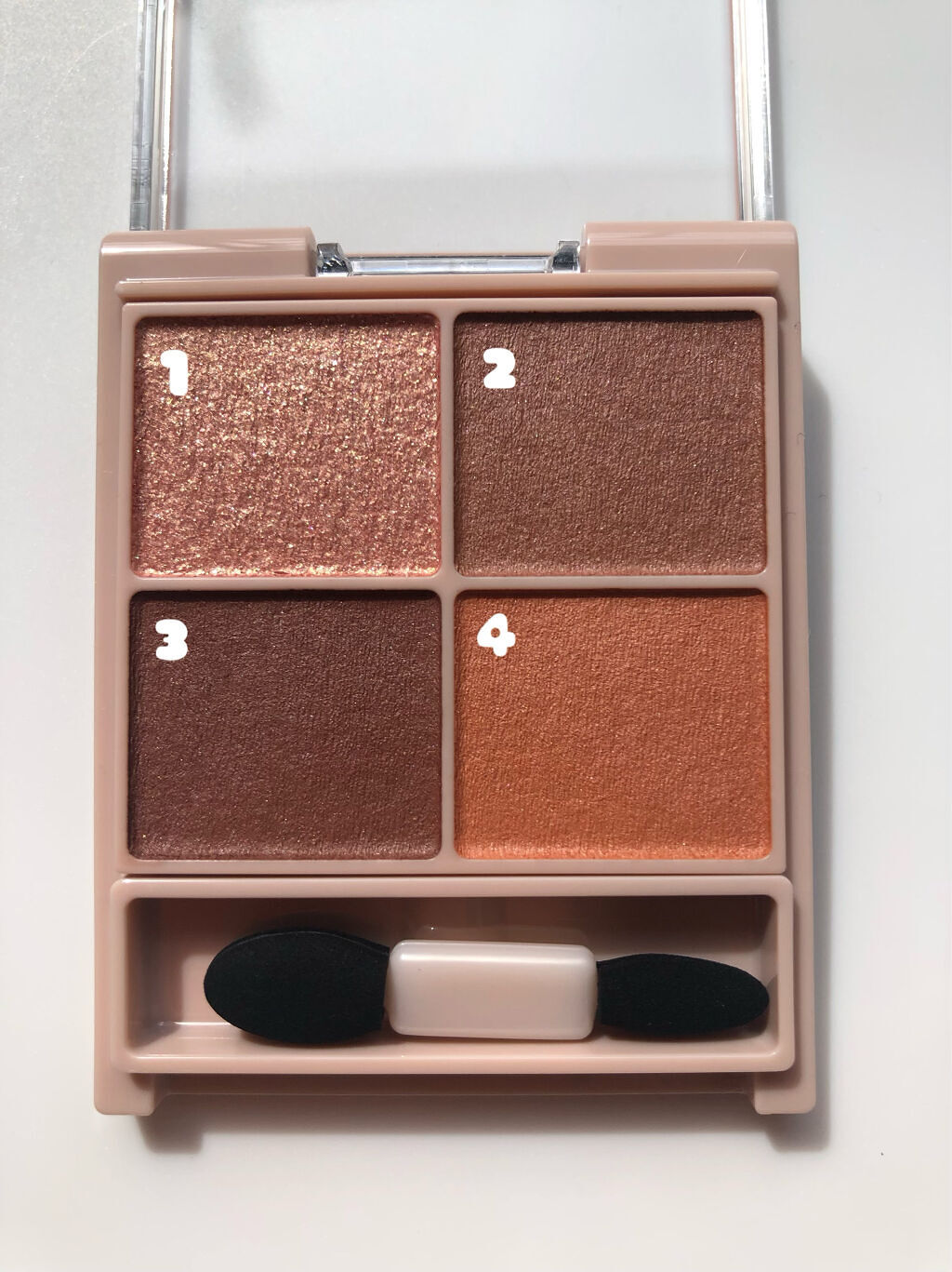 シルキースフレアイズ（マットタイプ）/キャンメイク/アイシャドウパレットを使ったクチコミ（2枚目）