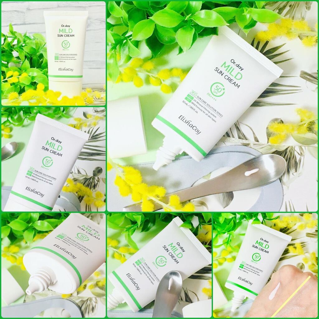 Or.day マイルドサンクリーム/Elishacoy/日焼け止めクリームを使ったクチコミ(5枚目)