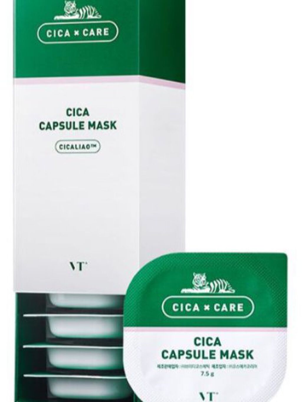 CICA カプセルマスク/VT/洗い流すパック・マスクを使ったクチコミ(4枚目)