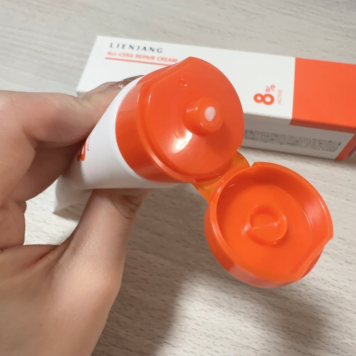 オールセラ リペア クリーム 8.0/リエンジャン/フェイスクリームを使ったクチコミ(2枚目)