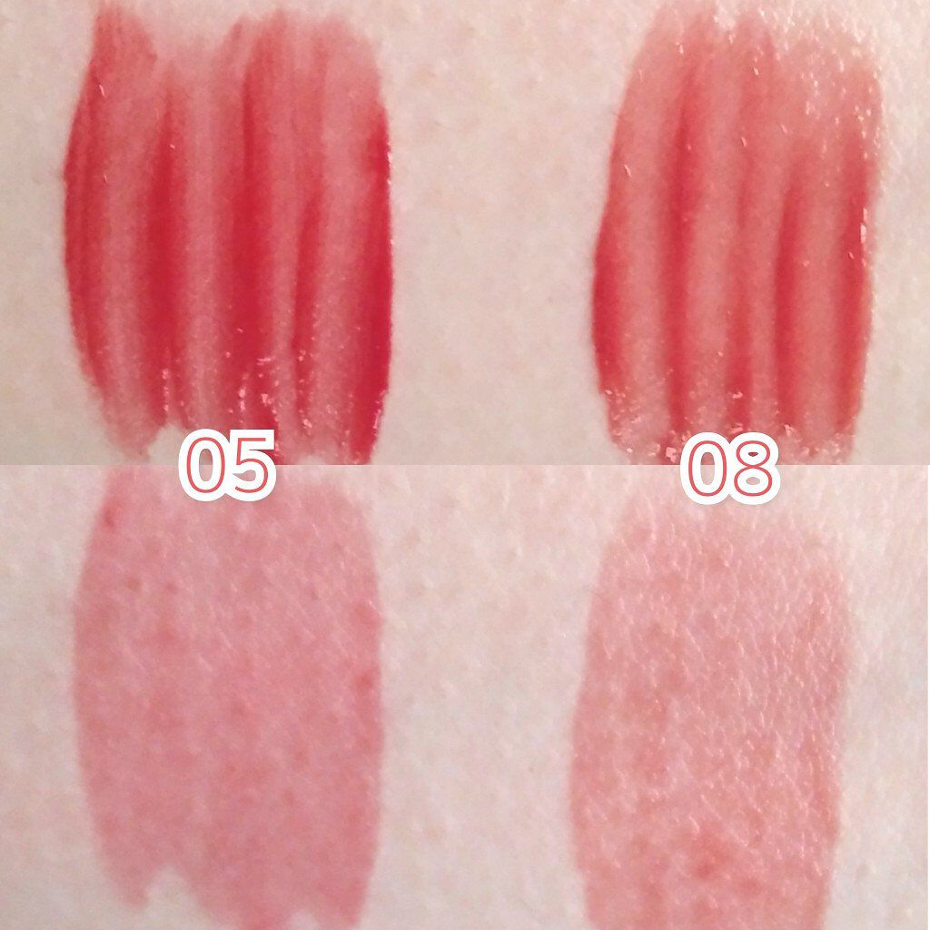 グラスティングウォーターティント/rom&nd/リップティントを使ったクチコミ（3枚目）