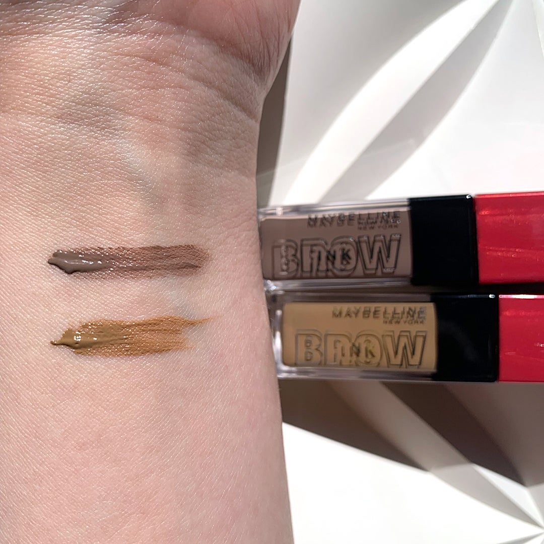 ブロウインク 3D スタイリングジェル/MAYBELLINE NEW YORK/眉マスカラを使ったクチコミ(4枚目)