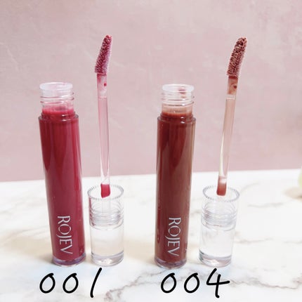 LIP PLUMPER GLAZE TINT/ROJEV/口紅を使ったクチコミ(3枚目)
