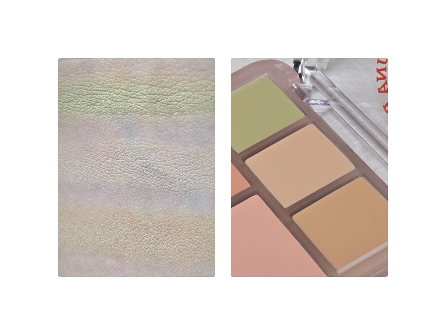 コンシールブレンダーパレット/LUNA/パレットコンシーラーを使ったクチコミ(2枚目)