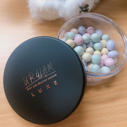 URGLAM LUXE COLOR BALL POWDER/U R GLAM/ルースパウダーを使ったクチコミ(1枚目)