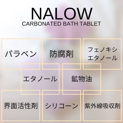 炭酸ソルト入浴料/NALOW/炭酸系入浴剤を使ったクチコミ(6枚目)