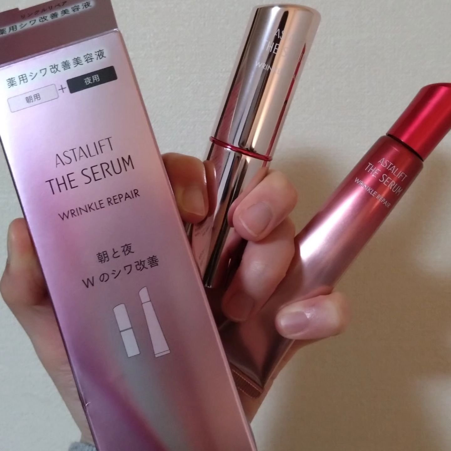 ザ セラム リンクルリペア 朝用 /アスタリフト/美容液を使ったクチコミ（1枚目）