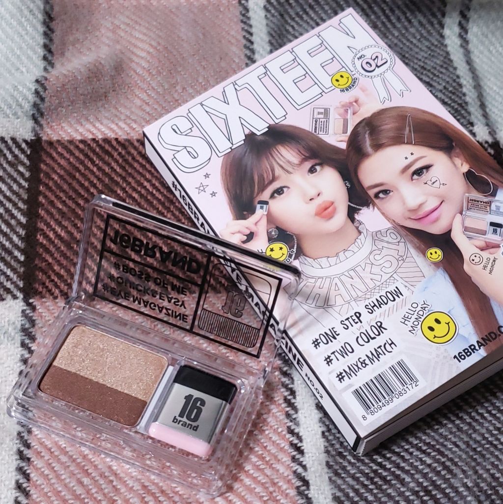 16 EYE MAGAZINE/16BRAND/アイシャドウパレットを使ったクチコミ（1枚目）