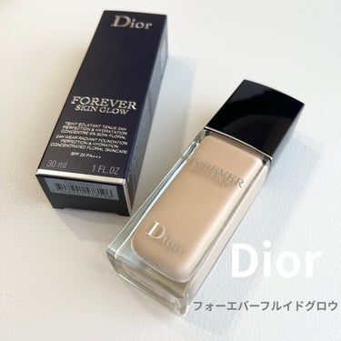 ディオールスキン フォーエヴァー フルイド グロウ/Dior/リキッドファンデーションを使ったクチコミ（1枚目）