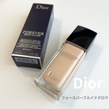 ディオールスキン フォーエヴァー フルイド グロウ/Dior/リキッドファンデーションを使ったクチコミ(1枚目)