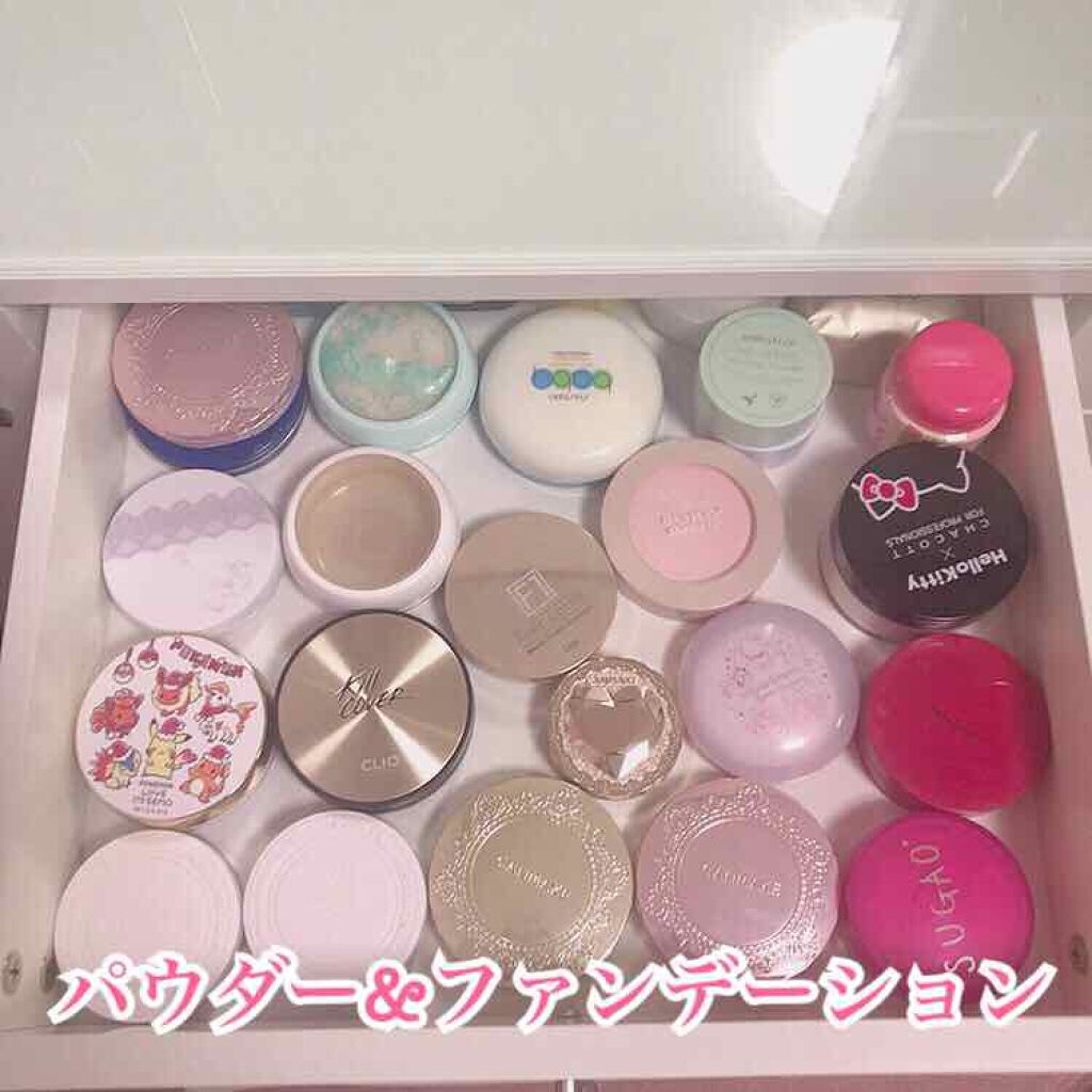 3段式クリアーケース/DAISO/その他化粧小物を使ったクチコミ(4枚目)