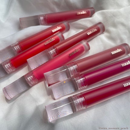 グラッセリップティント/mude/リップティントを使ったクチコミ(9枚目)