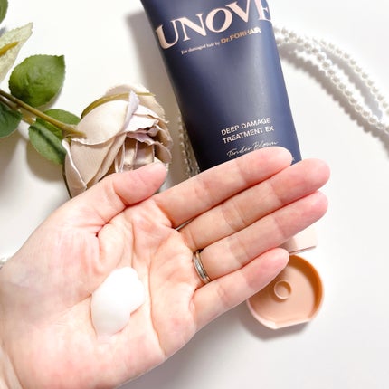 ディープダメージトリートメントEX/UNOVE/洗い流すヘアトリートメントを使ったクチコミ(3枚目)