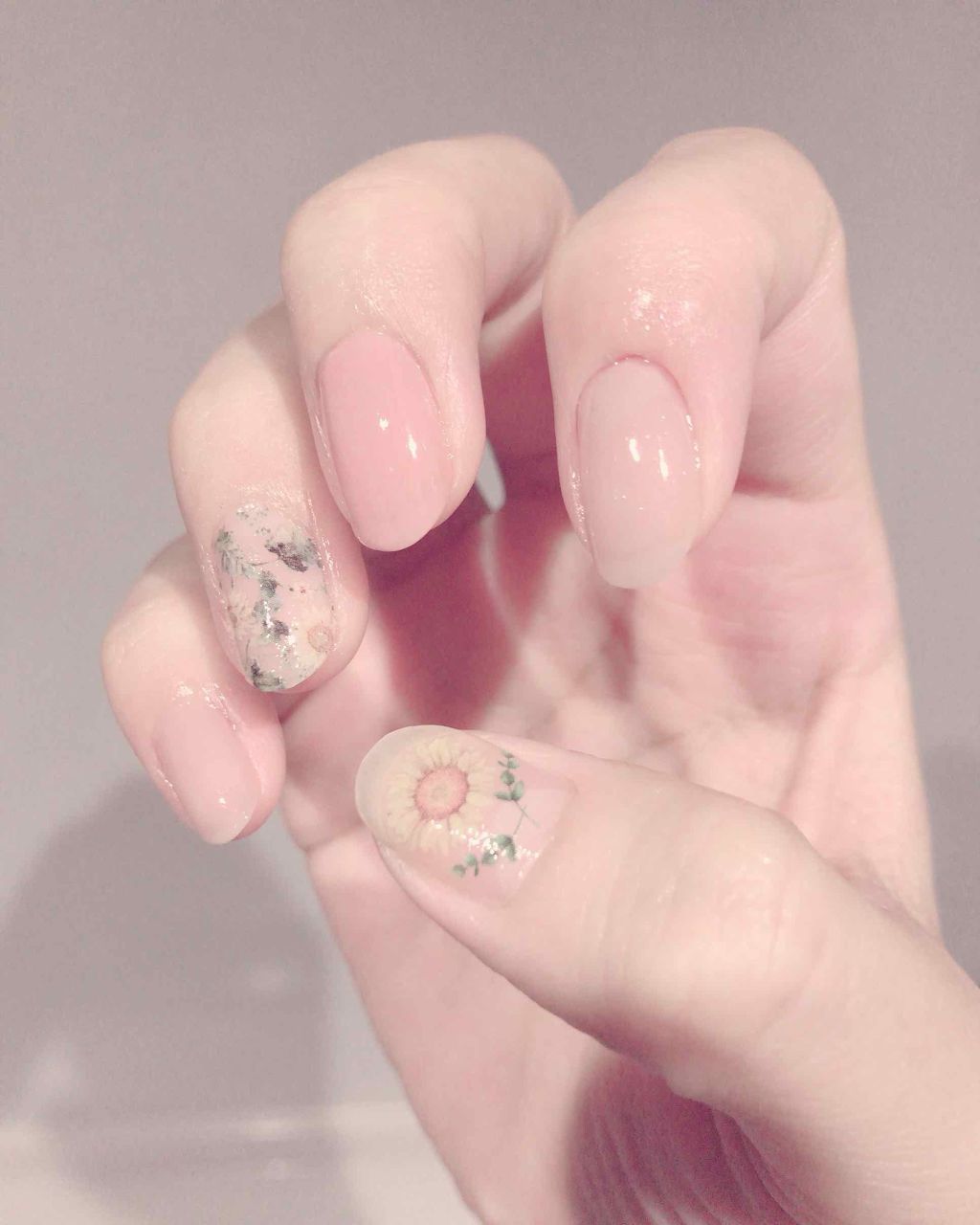 しずくネイルシール/キャンドゥ/ネイルシールを使ったクチコミ（2枚目）