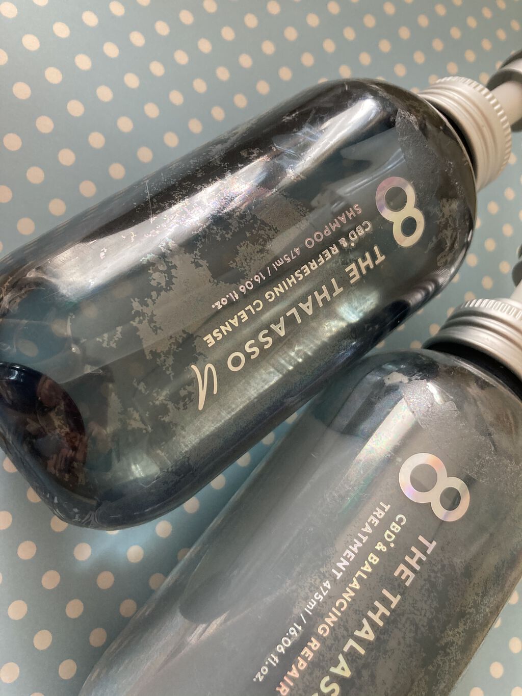 エイトザタラソ ユー CBD＆リフレッシング クレンズ 美容液シャンプー／CBD＆バランシング ダメージリペア 美容液ヘアトリートメント/エイトザタラソ/市販シャンプーを使ったクチコミ（1枚目）