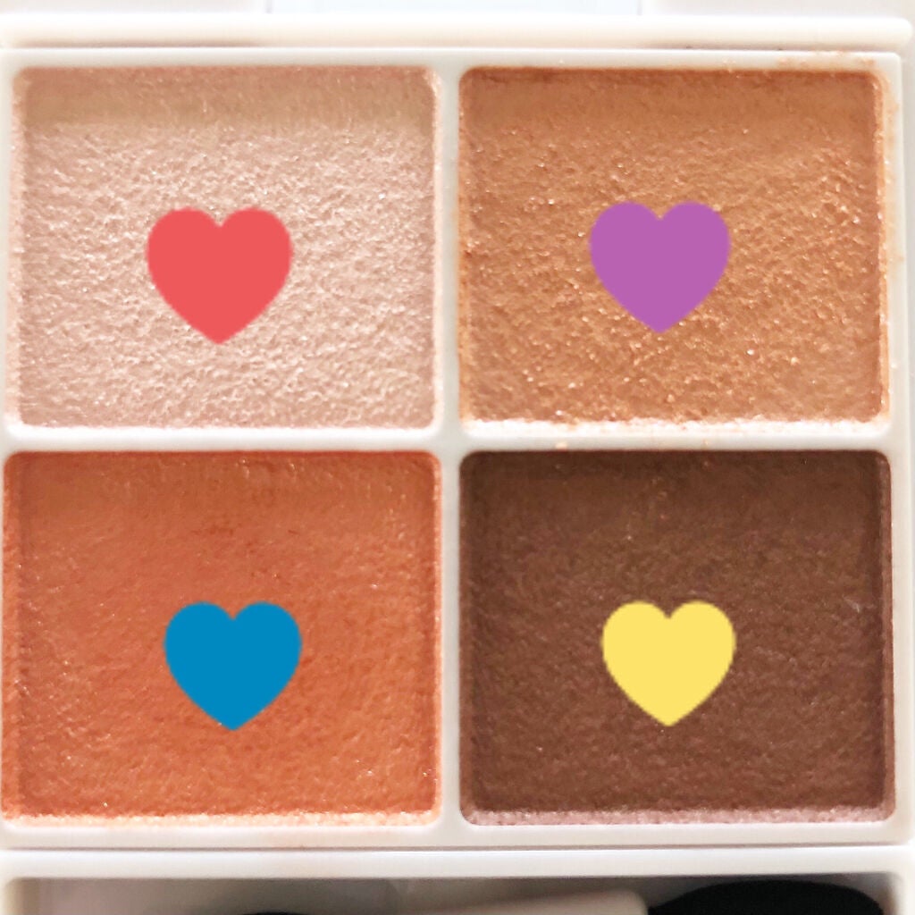 シルキースフレアイズ/キャンメイク/アイシャドウパレットを使ったクチコミ(4枚目)