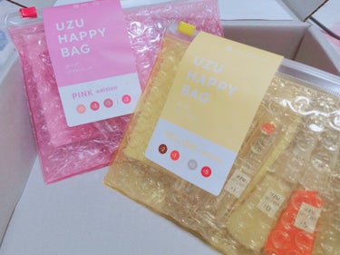 UZU BY FLOWFUSHI
HAPPYBAG
PINK ／ YELLOW
🔆本投稿はYELLOWの写真になります。🔆

２パターンをお迎えしました！
ムック本は気づいた時には売り切れだったので…
