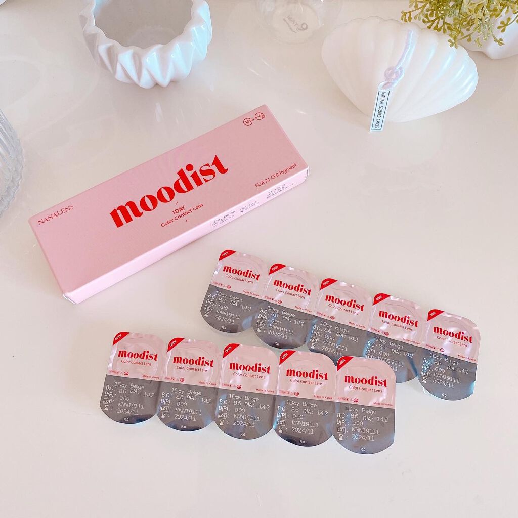 MOODIST 1day/NANA LENS/ワンデー(1DAY)カラコンを使ったクチコミ(2枚目)