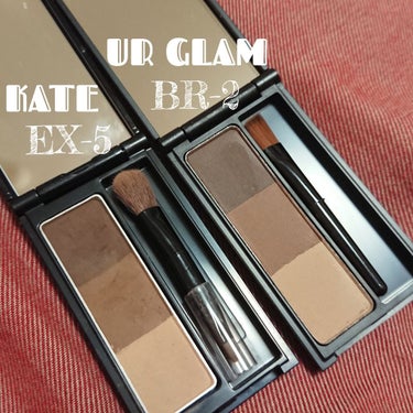 UR GLAM　EYEBROW POWDER/U R GLAM/パウダーアイブロウを使ったクチコミ（1枚目）