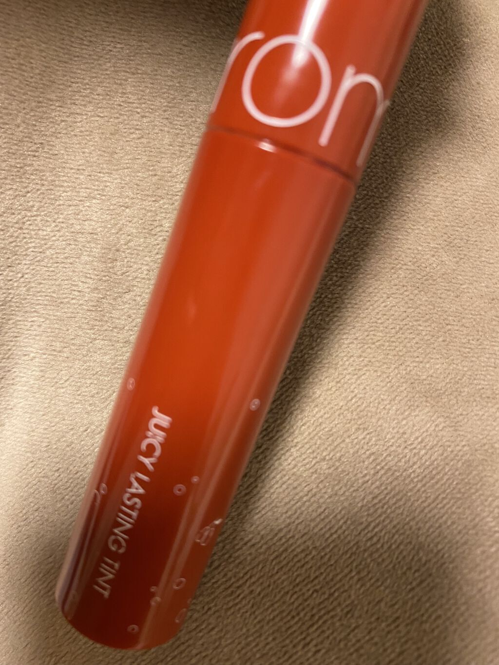 ジューシーラスティングティント/rom&nd/リップティントを使ったクチコミ（1枚目）