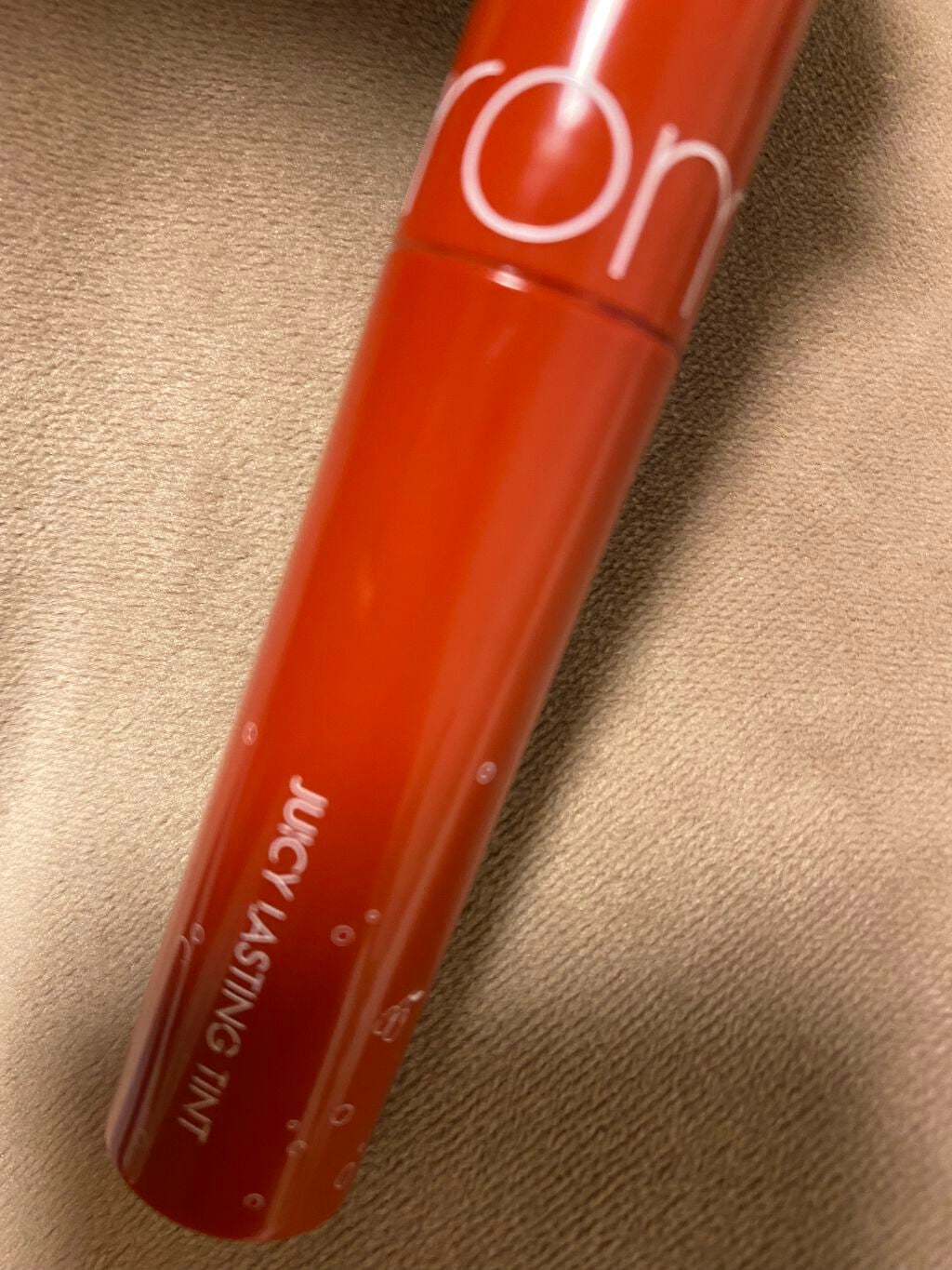 ジューシーラスティングティント/rom&nd/リップティントを使ったクチコミ(1枚目)