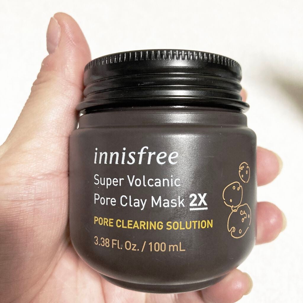 スーパーヴォルカニック ポア クレイマスク/innisfree/洗い流すパック・マスクを使ったクチコミ(1枚目)