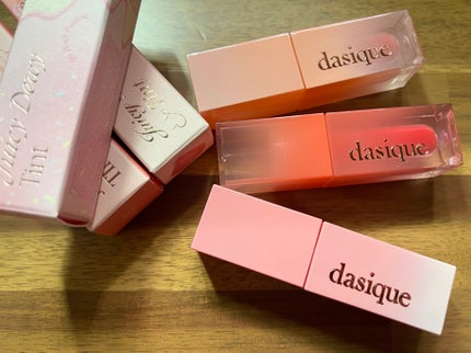 ジューシーデュイティント/dasique/リップティントを使ったクチコミ(4枚目)